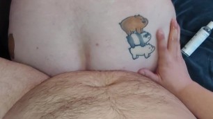 FatbearNJ takes Linebear's thick dick in both ends