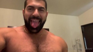 OF - Damien Stone eating his own cum