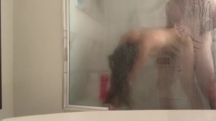 Shower with dirty wife