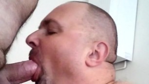 Sucking some fat cock