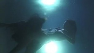 Lesbian underwater sex