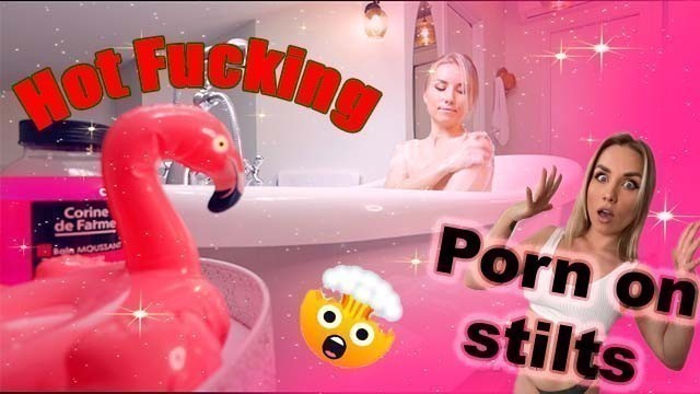 // Juicy MILF Takes a Cock Bath // Andre Love // Porn on Stilts // [4k]